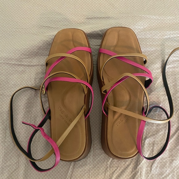 rag & bone Logan Sandals WORN ONCE SZ 39 - Picture 2 of 8